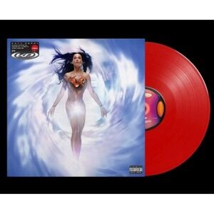 Sealed, Creased Cover: Katy Perry 143 Limited Ed Clear Red Vinyl LP + Bonus Song